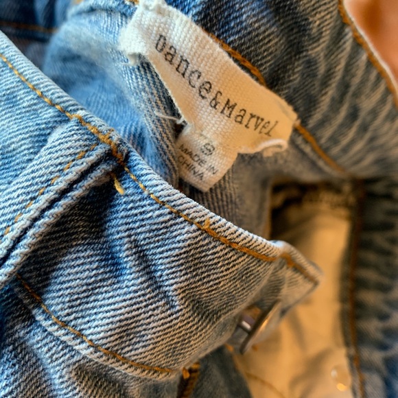 SOLD!!!! DANCE & MARVEL DENIM FLORAL EMBROIDERED - Picture 6 of 8